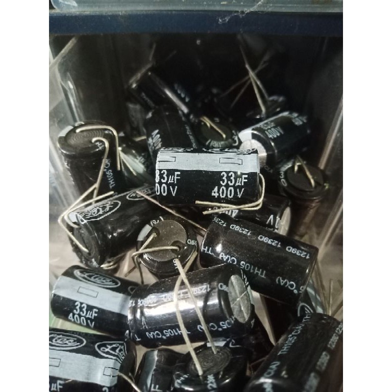 Capasitor Elco 33uf 400volt 33uf 400v 33uf 400 volt Elko 33 400v Kapasitor 33 400volt 33 400 volt