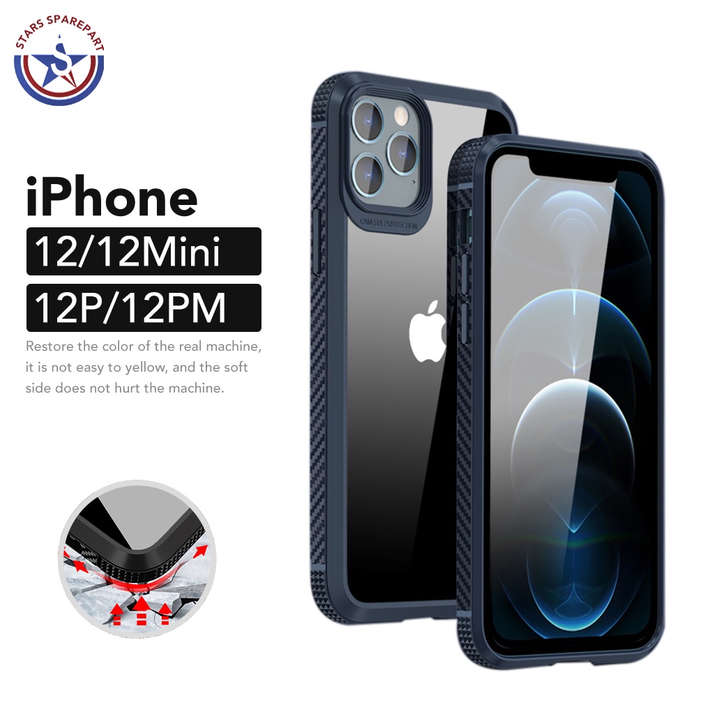 Airbag Case  iPhone Anti Shock TPU + PC iPhone X XR XS Max 11 Pro Max 12 Mini 12 Pro Max MG-8