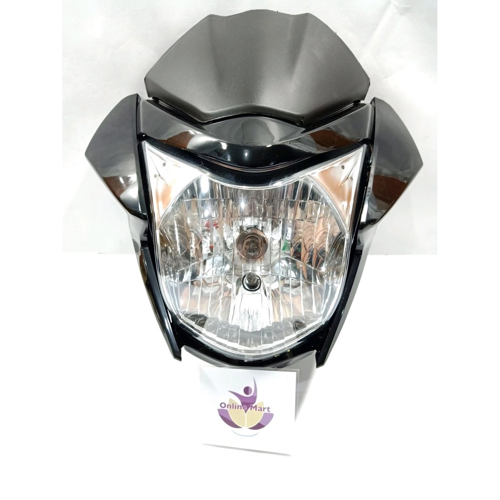 Kedok Lampu Depan Megapro New 2011 Hitam