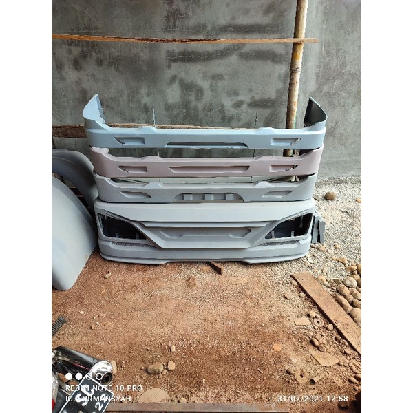 tambahan bemper canter,elf,dutro,ragasa,umplung