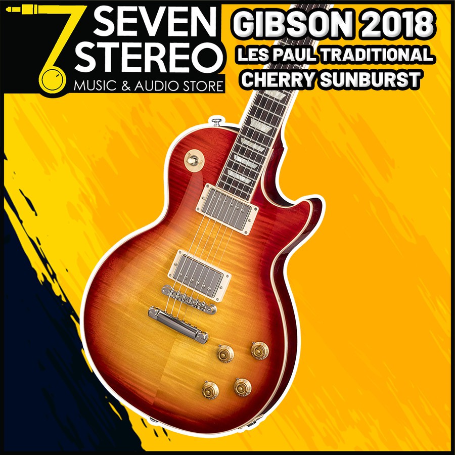 Gibson 2018 Les Paul Traditional Heritage Cherry Sunburst With Case