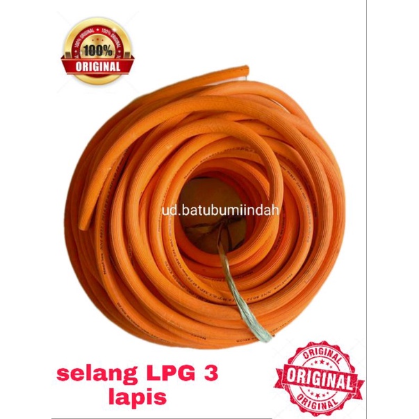 Selang LPG / Selang Kompor Gas / Selang Regulator 3 Lapis