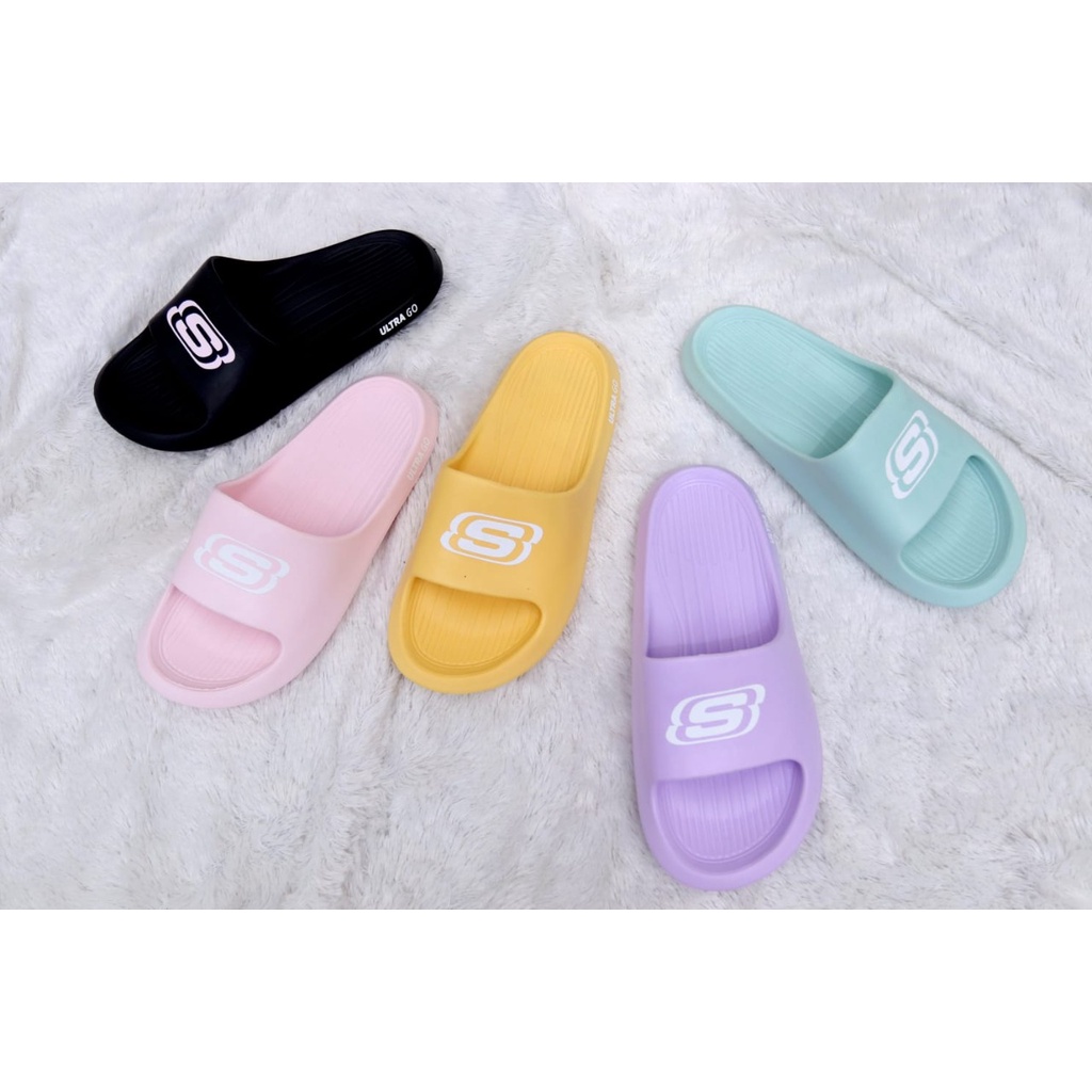 Sandal Selop Wanita Sandal Skechers Sandal Wanita Sketcher Terbaru Sandal Selop Sketchers Wanita Sendal Sketcher Cewek Slip On Sandal Perempuan Slide Kekinian