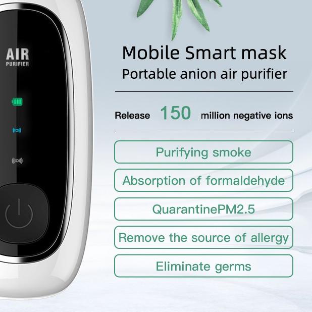 ✵ Aolon M9 Kalung Pembersih Udara 150 Juta Negatif Ion Negatif Tanpa Radiasi Untuk Anak / Dewasa ♩