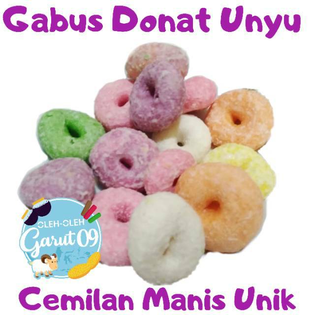 

Gabus Donat Kue Kering Oleh Oleh Garut Sunda Parahyangan Crispy Manis