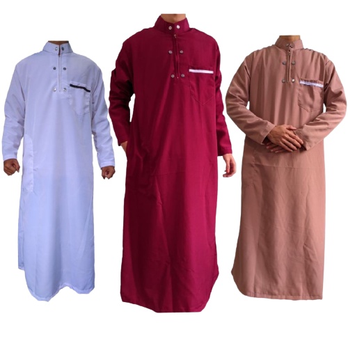 BAJU JUBAH PRIA GAMIS LAKI-LAKI /JUBAH PRIA DEWASA /GAMIS PRIA