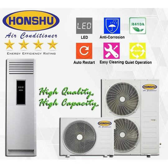 AC Floor Standing 3pk  Honshu 1phase HSFS26ES