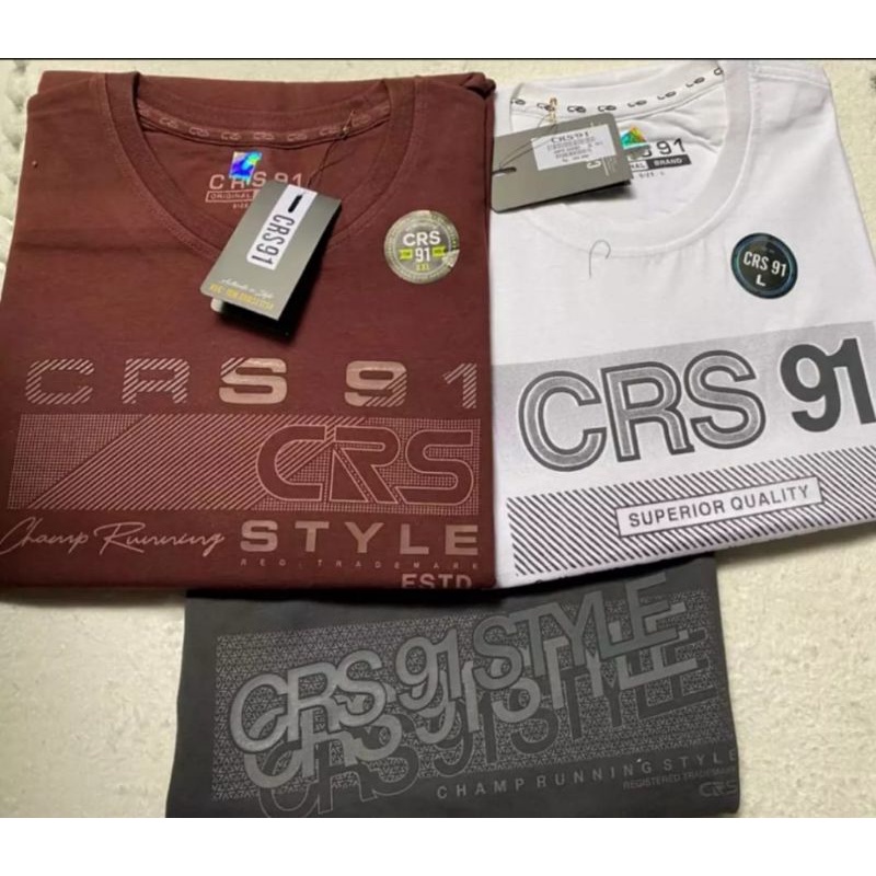 Kaos Crs 91 Original Asli Terbaru | baju CRS Pria distro | t shirt Pria Dewasa | baju Cowok Terbaru