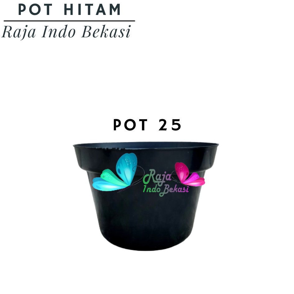 COD Pot Tanaman Pembibitan/Pot Basic /Pot Hitam/Pot Tanaman/Pot Pembibitan/Pot Polos 12 15 17 20 25