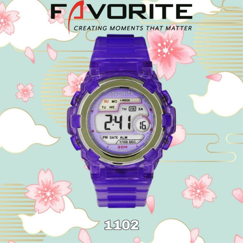 Jam Tangan Wanita Favorite Original 1102 Tahan Air COD