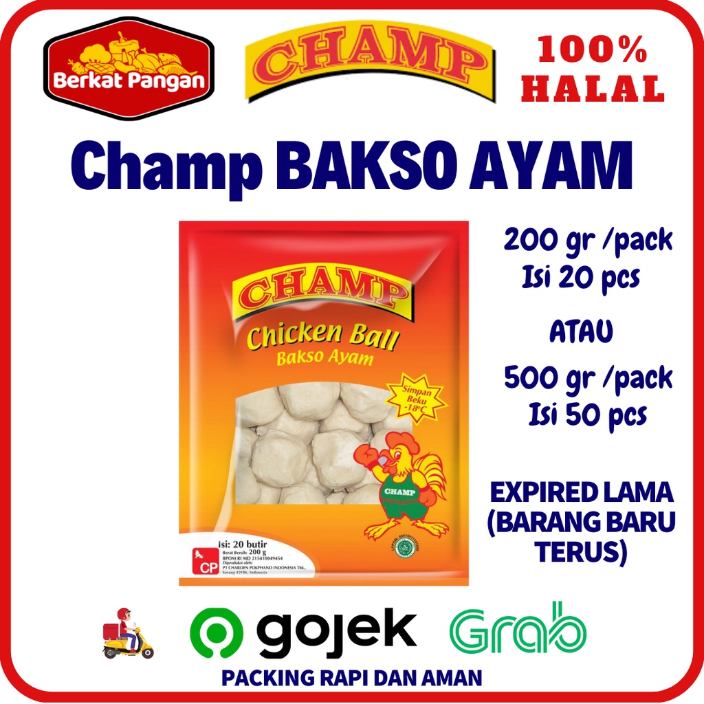 Champ Baso Ayam / Bakso Ayam 200 gr