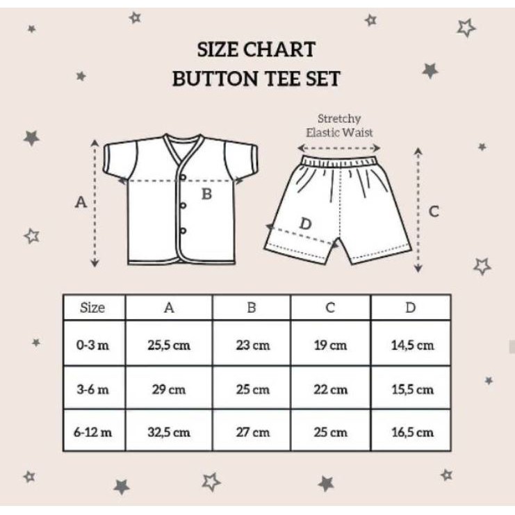 Little Palmerhaus Button Tee Set