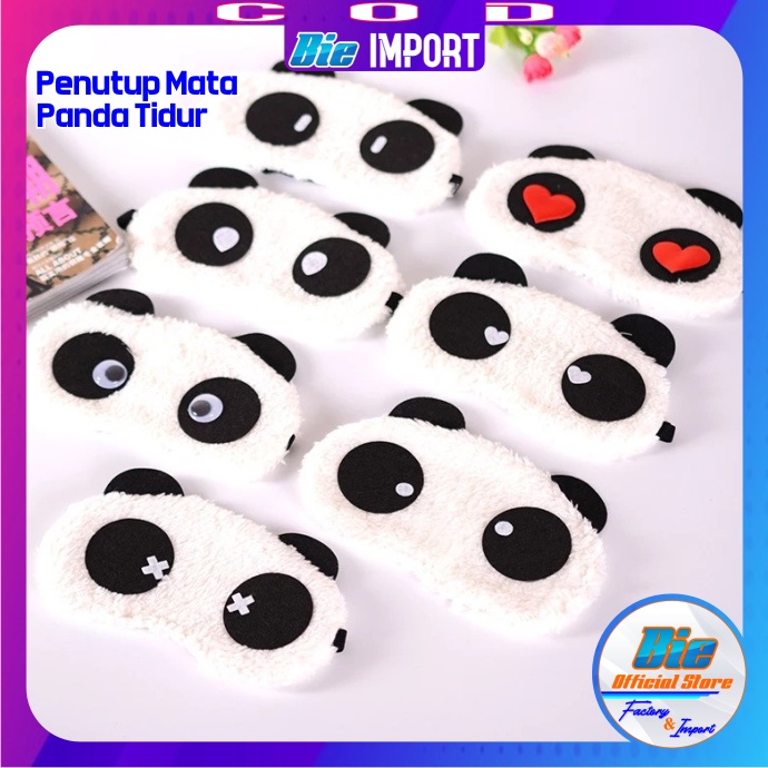 Penutup Mata Tindur Karakter Panda Impor Best Seller