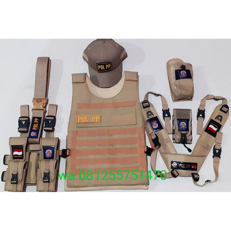 PERLENGKAPAN SATPOL PP FULL SET