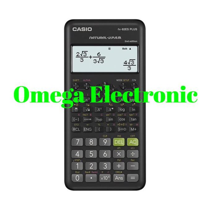 

CASIO FX 82 ES PLUS - CALCULATOR SCIENTIFIC KALKULATOR KULIAH SEKOLAH - CUCI GUDANG LHOOO