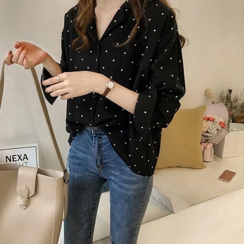 KEMEJA NEXA | KEMEJA CASUAL WANITA LENGAN PANJANG STYLE KOREA