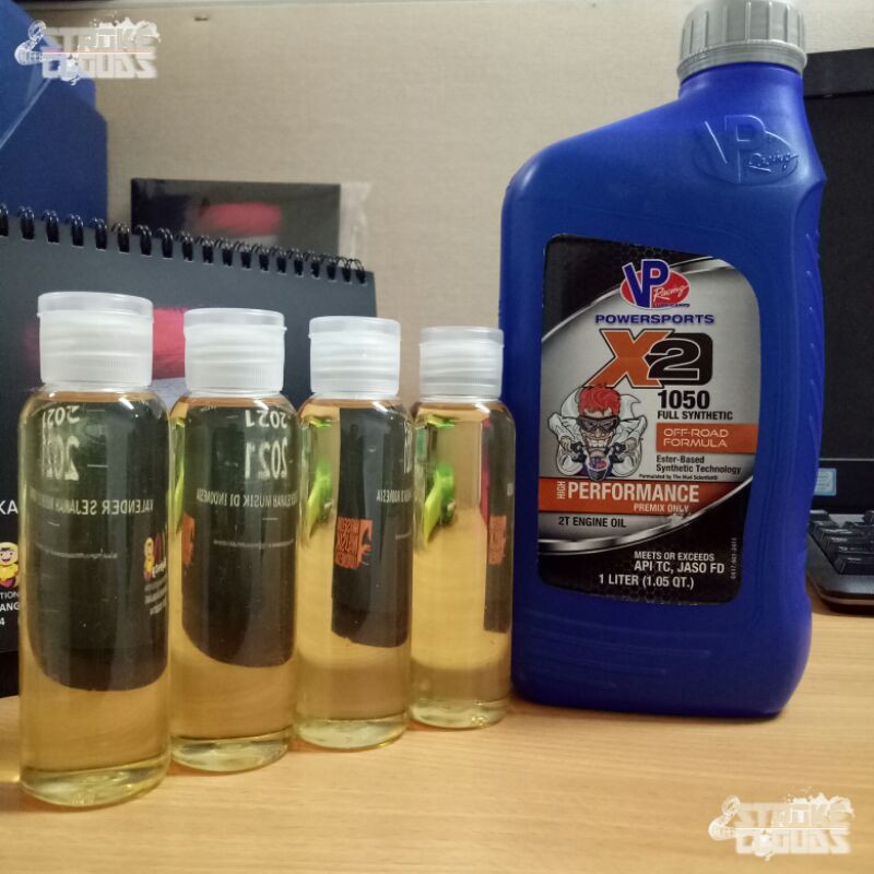 Oli VP Racing X2 1050 2T Repack 100ml