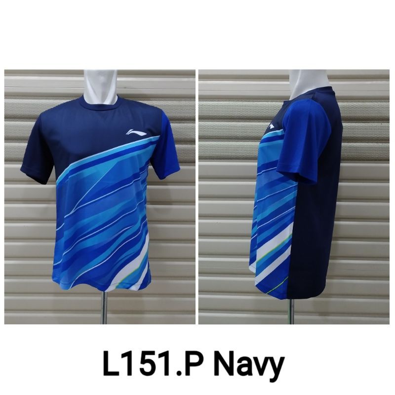 Baju Badminton / Kaos Bulutangkis L151 Polos