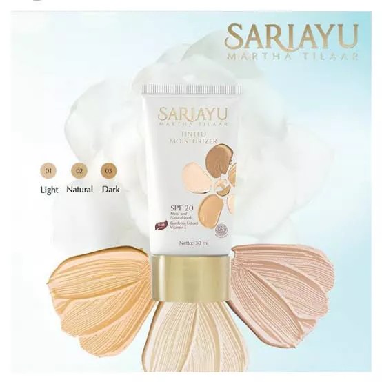 SARIAYU Two Way Cake | Tinted Moisturizer | ❤ jselectiv ❤ | Bedak Padat | Pelembap  dari SARIAYU