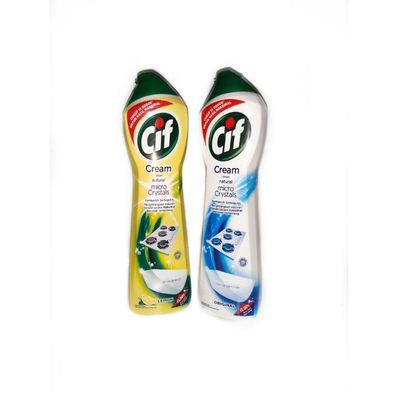 KRIM PEMBERSIH PERALATAN STAINLESS DAPUR TOILET KRAN SERBAGUNA CIF CREAM 660 GR