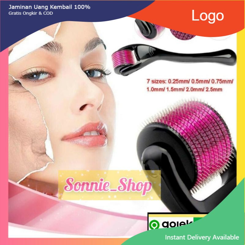 Momo_shop88 dermaroller hitam