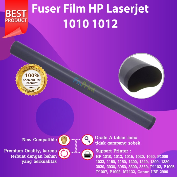 Fuser Film Sleeve HP 1010 / 1200 / 1020 / 1000 / 1102 / 1320