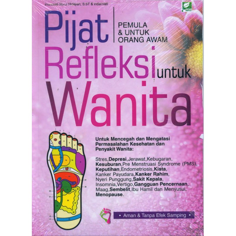 BUKU Pijat Refleksi untuk Wanita Pemula dan Untuk Orang Awam