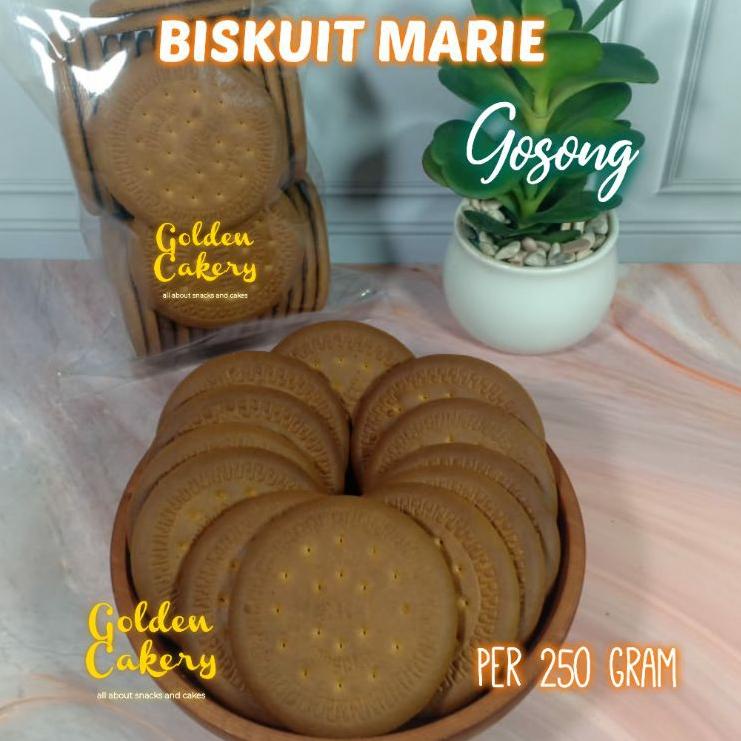 

2020 Berkah Biskuit MARIE GOSONG Rendah Gula - 250 gr j37^