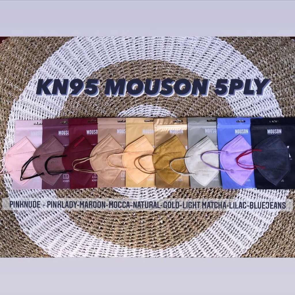 MASKER KN95 MOUSON PACK WARNA PREMIUM
