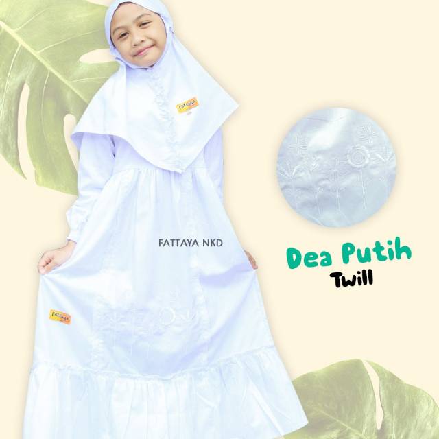 GAMIS ANAK PUTIH DEA, GAMIS ANAK FATTAYA
