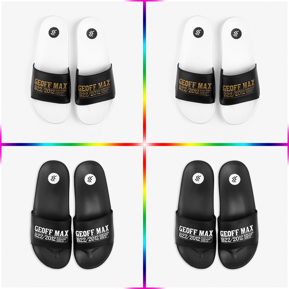 Sandal Geoff Max Original Blazon Sandal Slide Wanita Pria Unisex Geoff Original Parampa