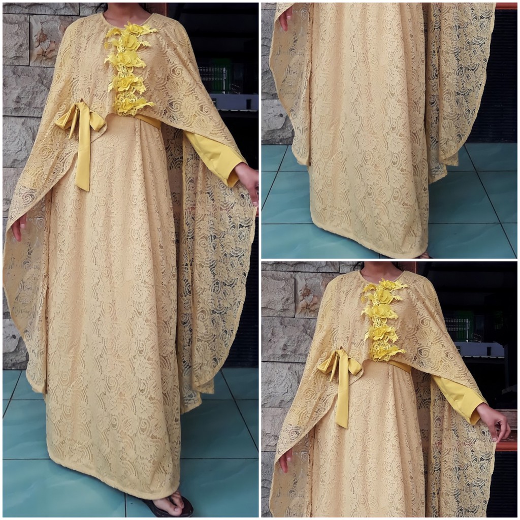Preloved Gamis Brokat
