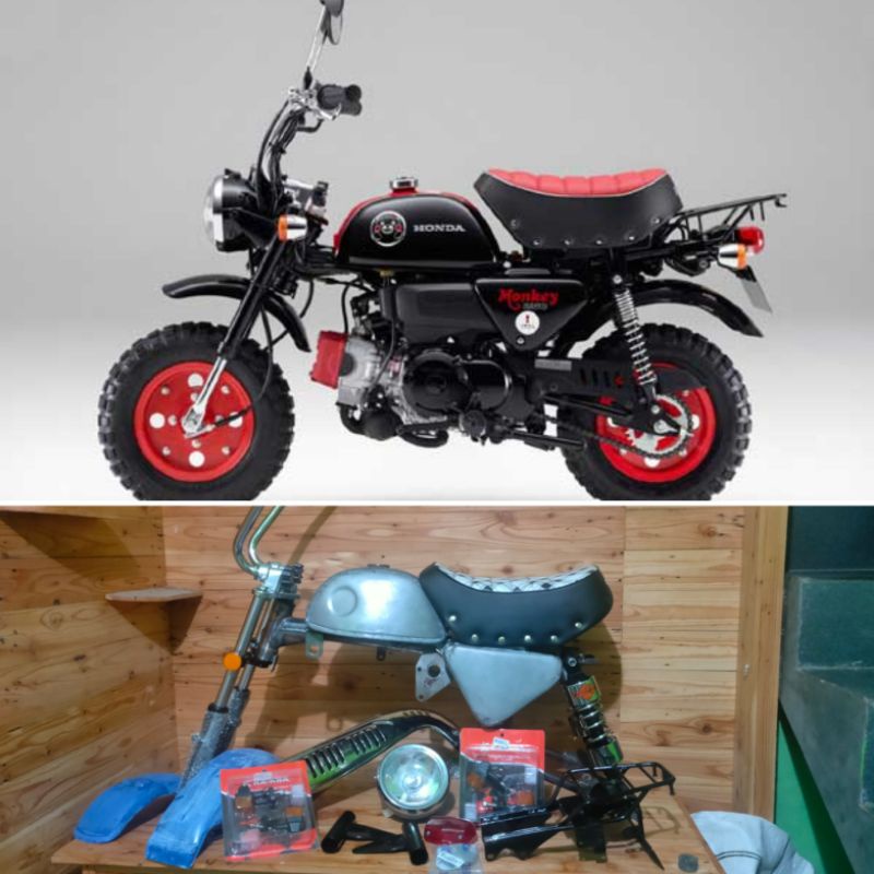 paket honda monkey kumamon part bandung