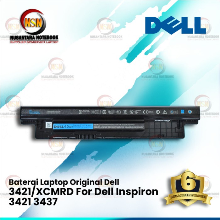 Battery Original DELL 3421/XCMRD for Laptop Dell Inspiron 3421 3437