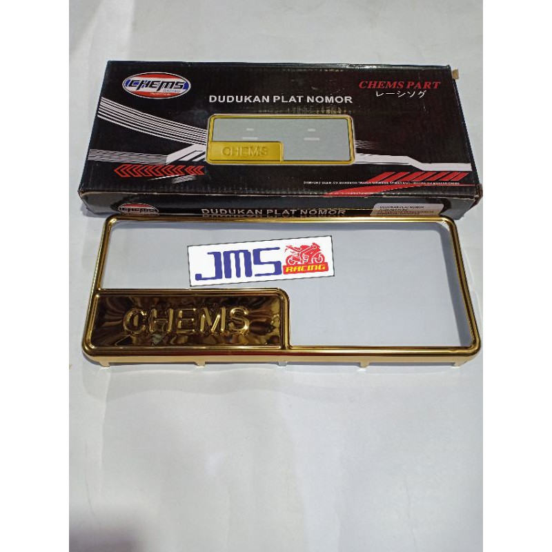 bingkai plat nomor gold universal mio beat vario vixion nmax aerox pcx scoooy genio jupiter mx xeon