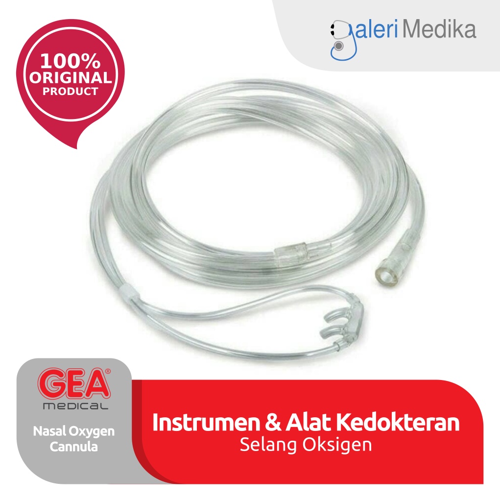 Selang Oxygen / Selang Oksigen Oxyflow Nasal Oxygen Cannula Dewasa