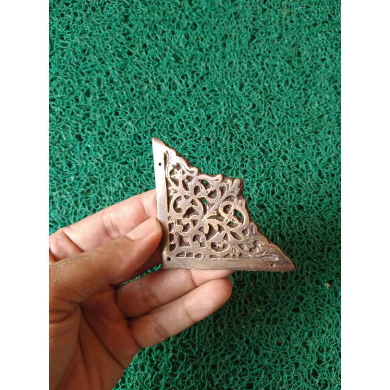 Siku peti lemari aksesoris pintu rumah kuningan antik