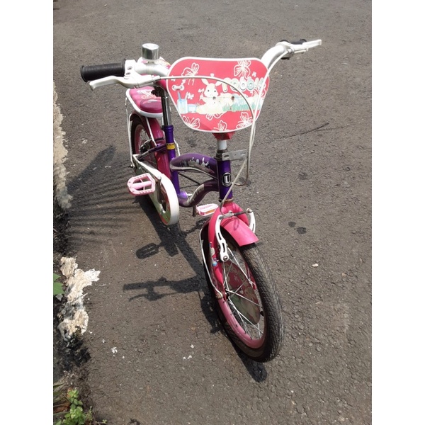 sepeda anak 16 united rabbit second lumayan