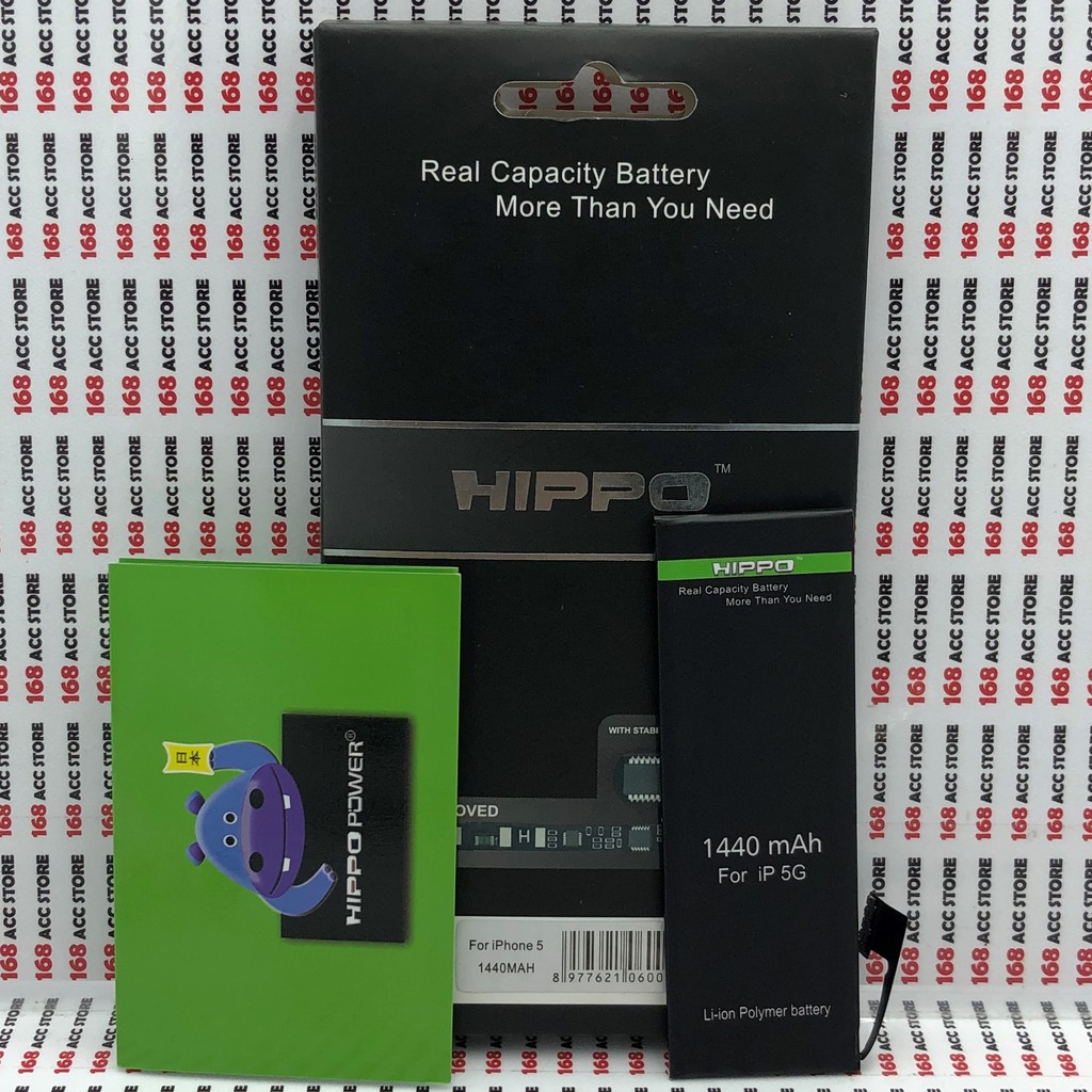 BATERAI HIPPO IPH 5G / BATERAI DOUBLE POWER HIPPO