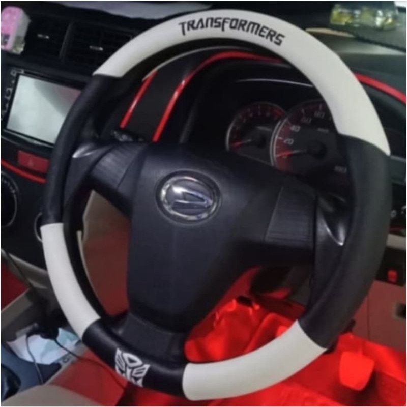Aksesoris sarung stir setir cover ster transformer mobil daihatsu Rocky grand max sirion taruna prem