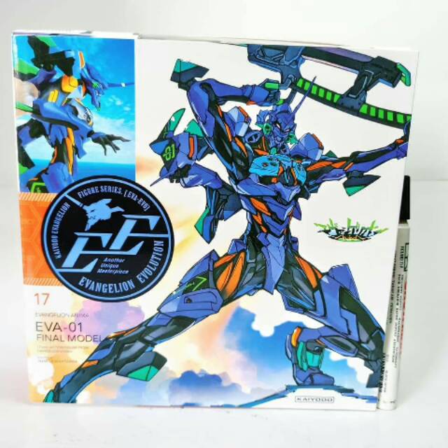 mainan action figure
Revoltech Kaiyodoo Evangelion Evolution EVA-01 Final
tinggi sekitar 6 inch