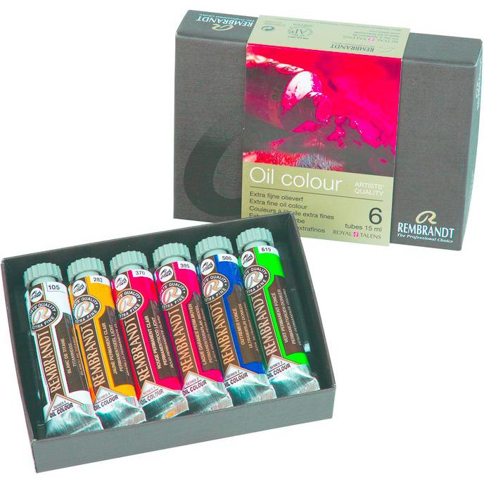 

Baru! Rembrandt Oil Colour 6 Tubes X 15 Ml Termurah