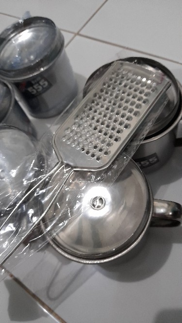 Adk- Parutan Keju Stainless Steel Cheese Cheddar.