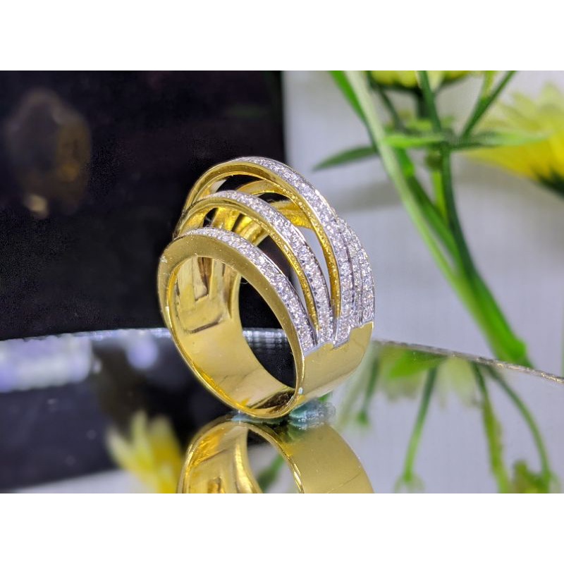 CINCIN EMAS BERLIAN EROPA BERKUALITAS BERSERTIFIKAT