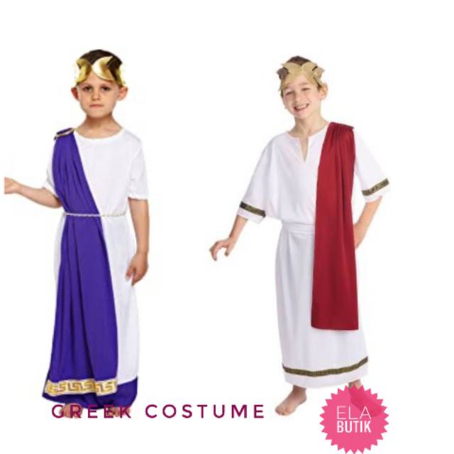 Kostum yunani-greek halloween kostum-baju adat yunani- internasional kostum