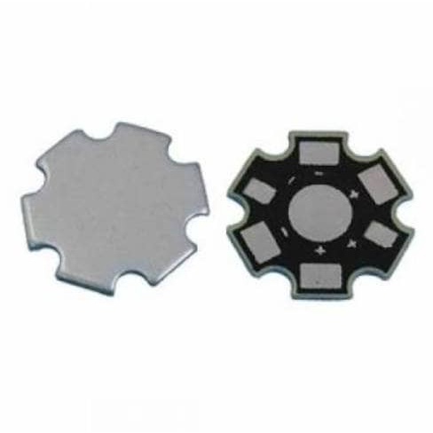 Heatsink HPL LED 1W 3W 5W Heat Sink Star PCB Aluminium Plat Pendingin