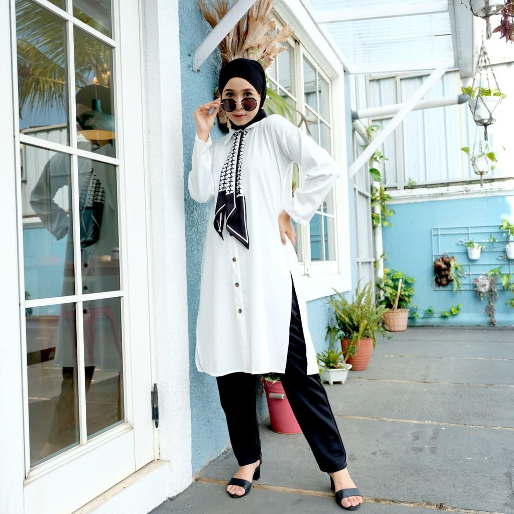 SABIYA TUNIC / TUNIK / ATASAN KERJA / ATASAN WANITA