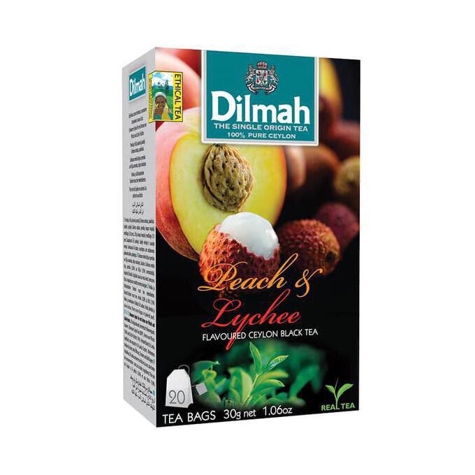 

W2fit Teh Dilmah Peach & Lychee 20 bags 30 gr