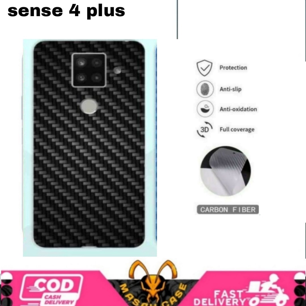 GARSKIN CARBON BLACK AQUOS SENSE 4 PLUS SENSE 5G ZERO 2 AQUOS R5 R3 SKIN PROTECTOR