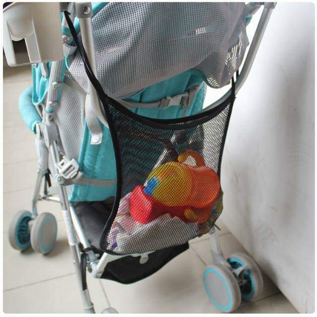 kantung jaring stroler / baby stroler net bag